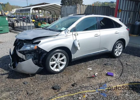2010 Lexus Rx 350 z USA, uszkodzony, nr VIN 2T2BK1BA3AC011561